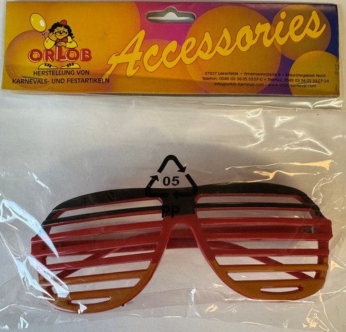 Partybrille deutschlandfarben - partybrille,