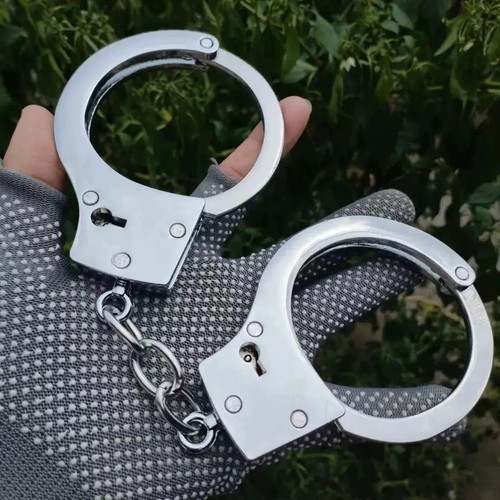 Handschellen polizei metall - polizei,