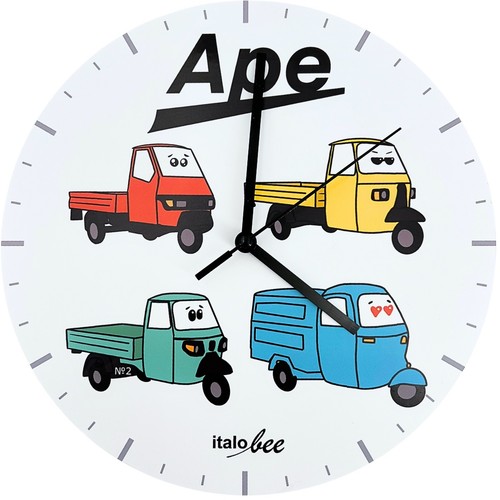 Piaggio ape wanduhr - piaggio, geschenk