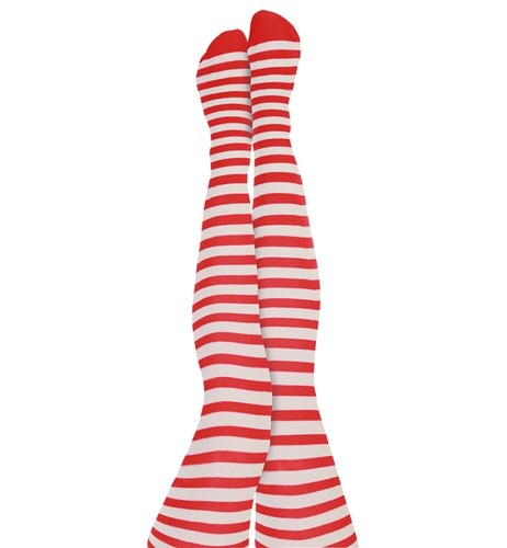 Strumpfhose rot weiss den - strumpfhose, rot-weiss,