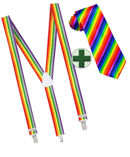 Krawatte regenbogen lgbtq gay - lgbtq,