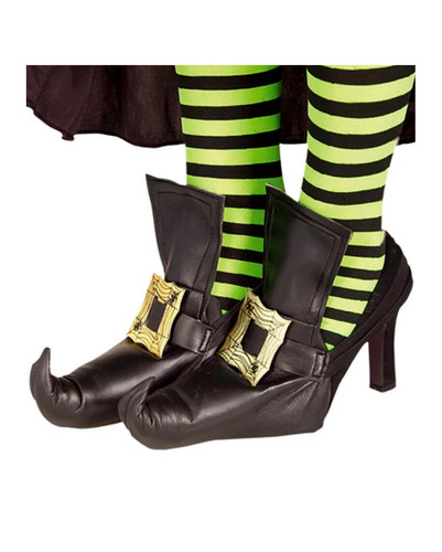 Hexenschuh mit gold schnalle - hexenschuh,