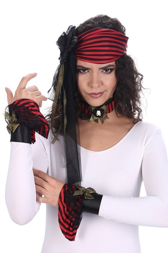 Damen piratin tlg set - piratin,