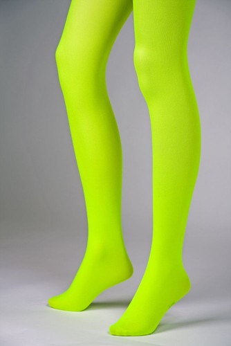 Strumpfhose neonfarben - strumpfhose,