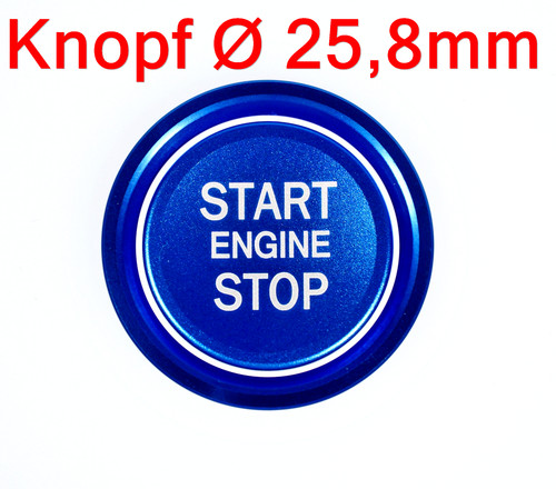 Start stop abdeckung blende - start,