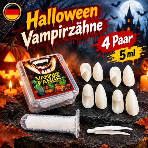 Vampirzähne halloween - vampirzähne,