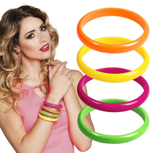 Neon farbige armbänder rave - armbänder,