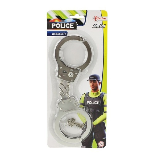 Handschellen polizei metall - handschellen,
