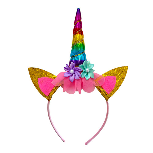 Led einhorn haarreif - haarreif, little