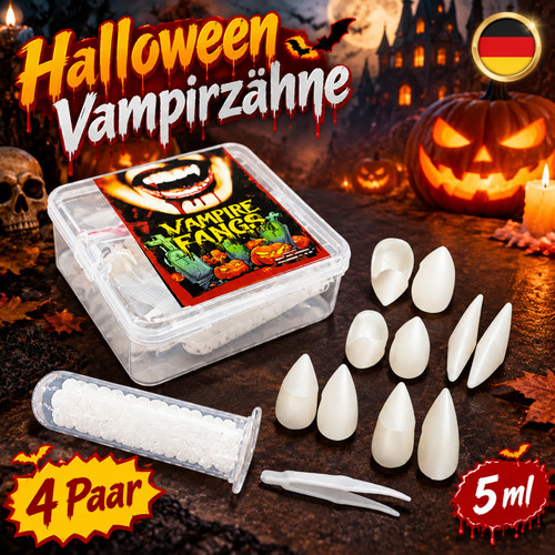 Vampir zähne kostüm - zähne, paar