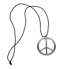Hippie Peace Kette 60er 70er